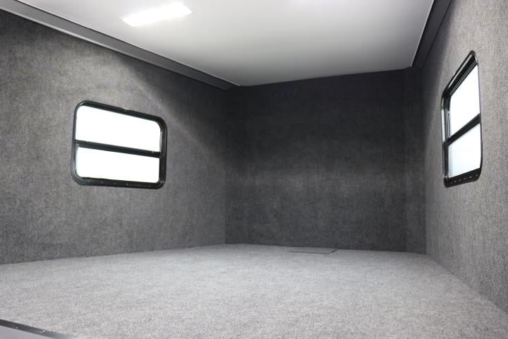 Carpet on Interior Wall - Full Height - Includes Plywood Backer